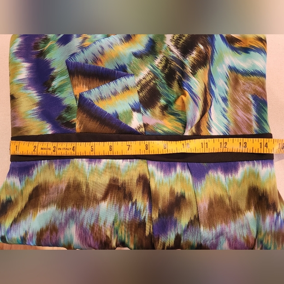 Max and Cleo Strapless Mini Dress Sz 8 bubble hem boho cocktail wedding party - Picture 7 of 9